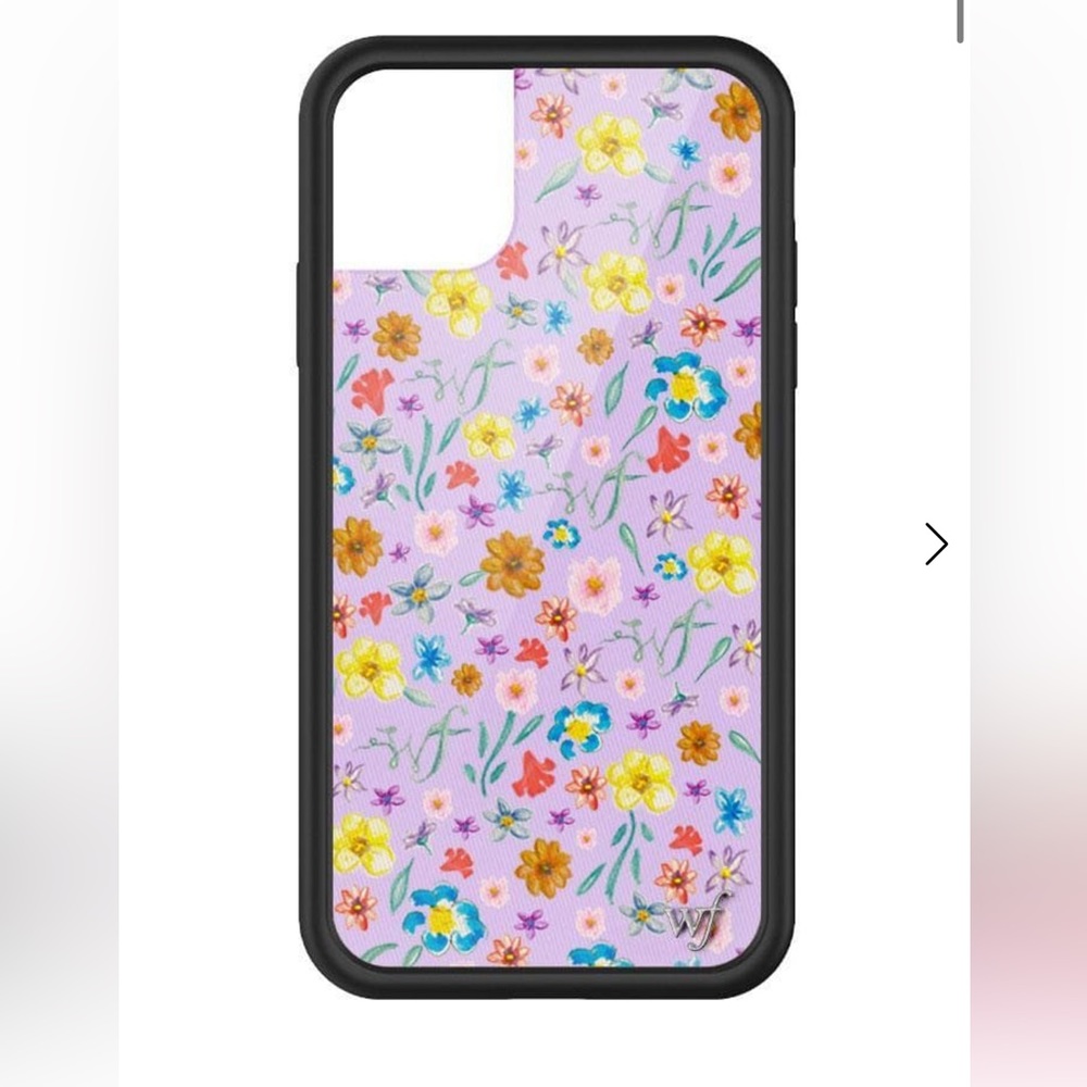Wildflower garden party iPhone X case